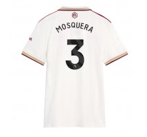 Arsenal Cristhian Mosquera #3 Koszulka Trzecia damskie 2025-26 Krótki Rękaw